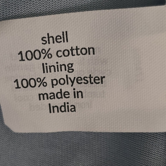 Lane Bryant Purple Striped Peasant Boho Blouse Plus Size 18 2X - Picture 7 of 8